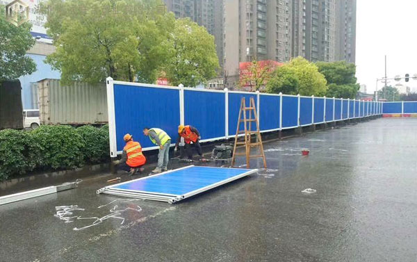 PVC围挡-武汉奥亿奥建材科技有限公司 